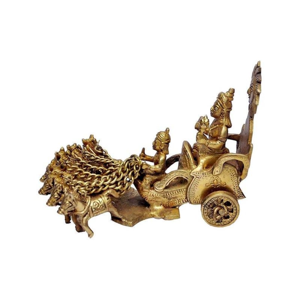 Brass Lord Sun chariot / Lord Surya Rath