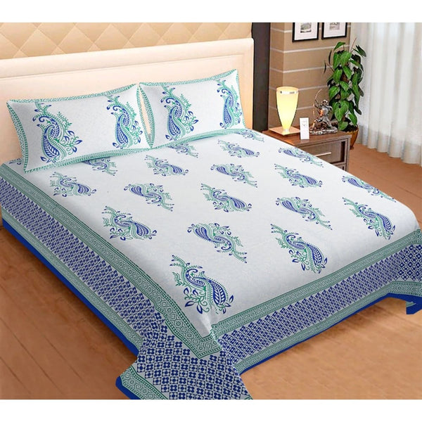 Classy Mughal Jaipuri Bedsheet (Double bed)