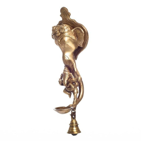 Decorative Dancing Ganesha Idol Brass Statue Of Lord Ganesha