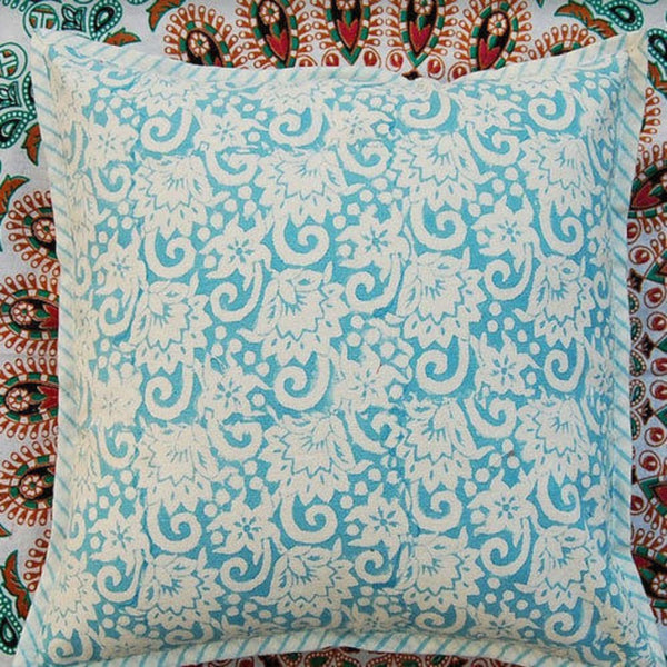 Flower Print Cushion Cover-Set of 2