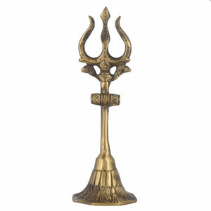 Shiva Trishula Handmade Brass Spiritual Shiva Shakti